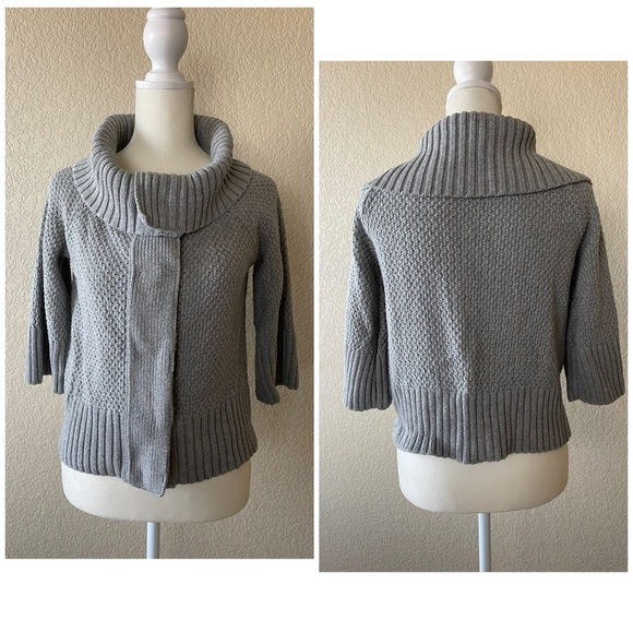 Banana Republic chunky collar cardigan - x-small - Picture 2 of 4